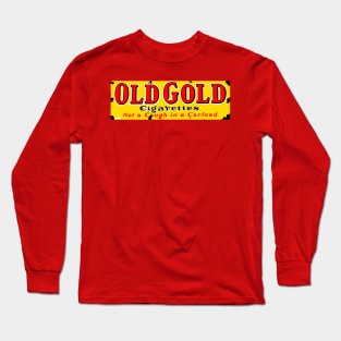 OLD GOLD CIGARETTES CIRCA 1926 VINTAGE ADVERTISEMENT Long Sleeve T-Shirt